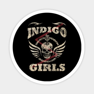 the indigo girls - vintage art Magnet